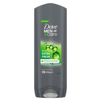 Dove Men+Care Refreshing 3-in-1 Hair, Face and Body Wash Extra Fresh 250 ml 