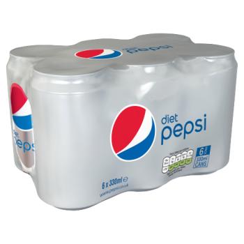 Diet Pepsi 6 X 330ml