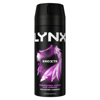 Lynx  Aerosol Body Spray Excite 150ml 