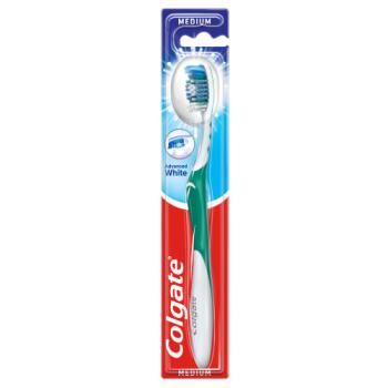 Colgate Advanced White Medium Manual Toothbrush