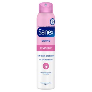 Sanex Dermo Invisible Antiperspirant Deodorant Spray 200ml