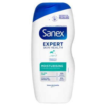 Sanex Expert Skin Health Moisturising Shower Gel Body Wash 225ml 
