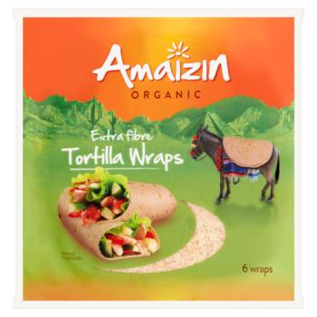 Amaizin Extra Fibre Tortilla Wraps (6 W
