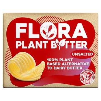 Flora Plant Butter Unsalted 200g