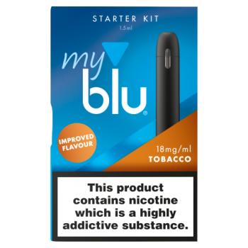 blu® myblu ® Starter Kit Tobacco 18mg/ml 1.5ml