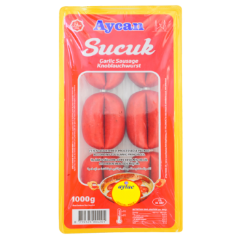 Aycan Sucuk Garlic Sausages Halal 1000g 