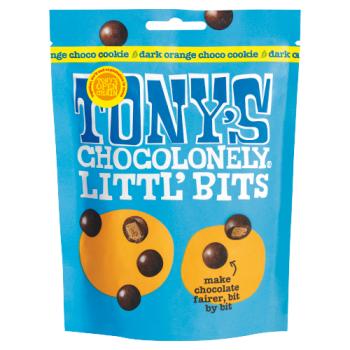 Tony's Chocolonely Littl' Bits Dark Orange Choco Cookie 100g