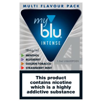 My Blu Intense Pod - Multi 18mg ( 4pk)