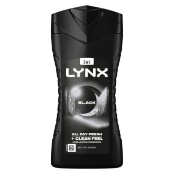 Lynx  3-in-1 Body Wash Black 225 ml 