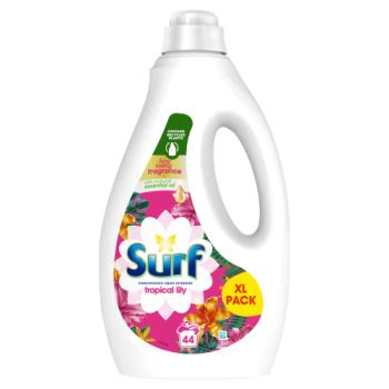 Surf  Concentrated Liquid Laundry Detergent Tropical Lily 1.188L (44 washes) 