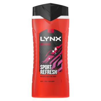 Lynx Recharge Body Wash Sport Fresh 500ml 
