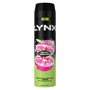Lynx  Aerosol Body Spray Epic Fresh 250ml 