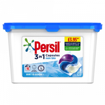 Persil Non Bio Caps 3.95 15wash