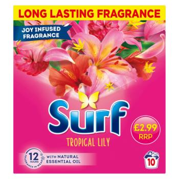 Surf  Washing Powder Tropical Lily 10 washes 500g 