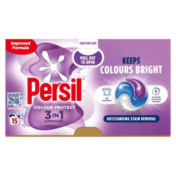 Persil  3 in 1 Washing Capsules Colour Protect 15 washes 
