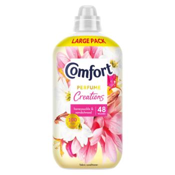 Comfort Perfume Creations Fabric Conditioner Honeysuckle & Sandalwood 48 washes (1.44 L) 