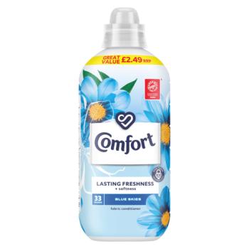 Comfort  Fabric Conditioner Blue Skies 33 washes (990ml) 