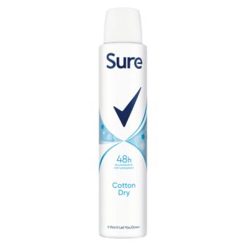 Sure  Anti-Perspirant Aerosol Cotton Dry 200ml 
