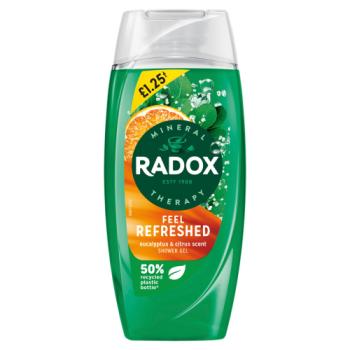 Radox Mineral Therapy Shower Gel Feel Refreshed 225ml 
