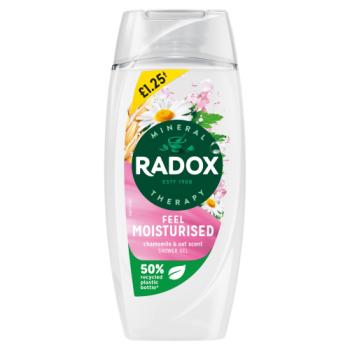Radox Mineral Therapy Shower Gel Feel Moisturised 225ml 