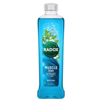 Radox Mineral Therapy Bath Soak Muscle Soak 500ml 