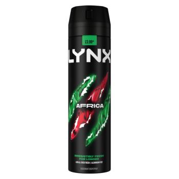 Lynx  Aerosol Body Spray Africa 200ml 