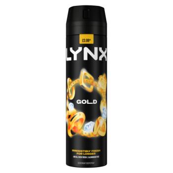 Lynx  Aerosol Body Spray Gold 200ml 