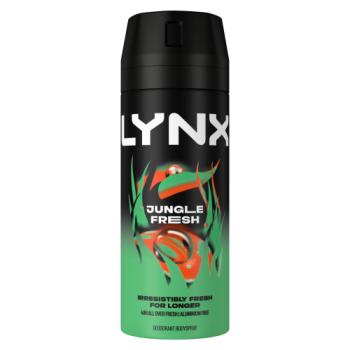 Lynx  Aerosol Body Spray Jungle Fresh 150ml 