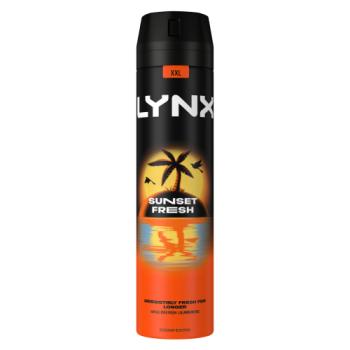 Lynx  Aerosol Body Spray Sunset Fresh 250ml 