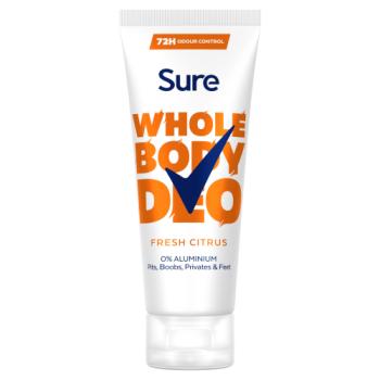 Sure  Whole Body Deodorant Fresh Citrus 75ml 