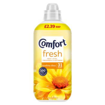Comfort Fresh Fabric Conditioner Sunshiny Days 31 washes (930ml) 