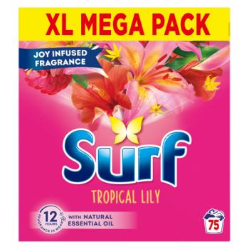 Surf  Washing Powder Tropical Lily 75 washes 3.75 kg 