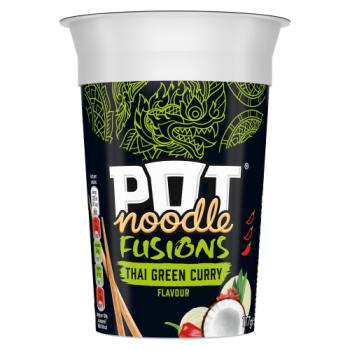 Pot Noodle Fusions Instant Snack Thai Green Curry 117 g 
