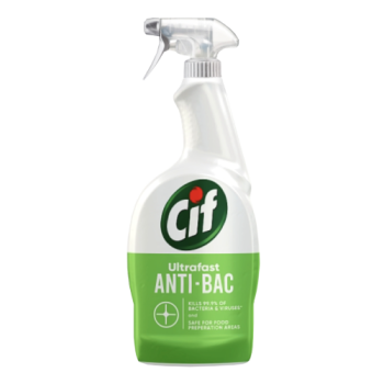 Cif Ultrafast Anti-Bac Multipurpose Spray Cleaner 750ml PM £1.50 
