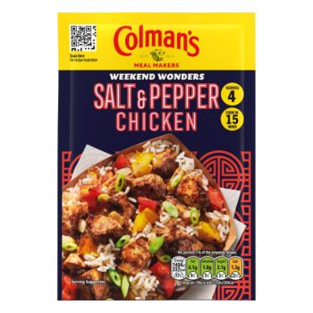 Colman's Weekend Wonders Meal Maker recipe mix Salt & Pepper Chicken 20g 