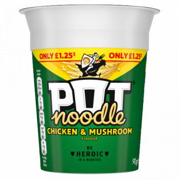 POT Noodle Chicken & Mushroom Flavour 90g