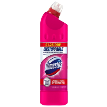 Domestos Pink Power Thick Bleach 750ml PMP £1.25