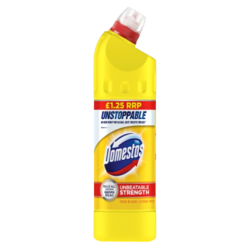 Domestos Citrus Fresh Thick Bleach 750ml PM £1.25 