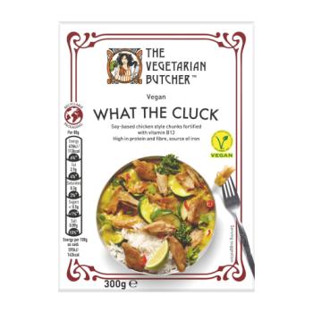 The Vegetarian Butcher  Vegan Chicken Chunks What The Cluck 300 g 