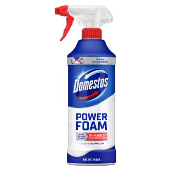 Domestos  Toilet & Bathroom Cleaner Spray Power Foam Arctic Fresh 450 ml 