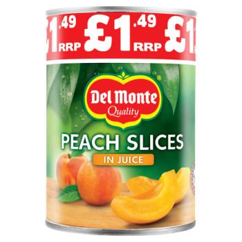 Del Monte Quality Peach Slices in Juice 415g