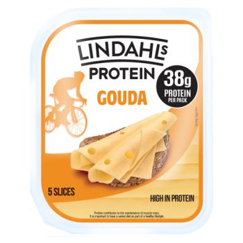 Lindahls 5 Protein Gouda Slices 125g