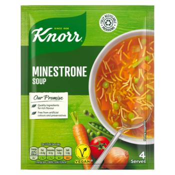 Knorr  Dry Soup Mix Minestrone 62g 