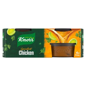 Knorr  Stock Pots Chicken 4 x 28g 