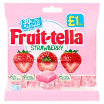 Fruittella Strawberry 30% Less Sugar