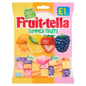 Fruit-tella Summer Fruits 135g