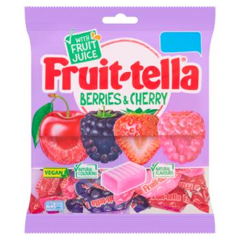 Fruit Tella Berries Cherry 135gm