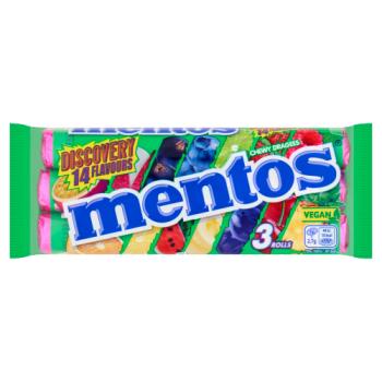 Mentos Chewy Discovery Rolls 3pk