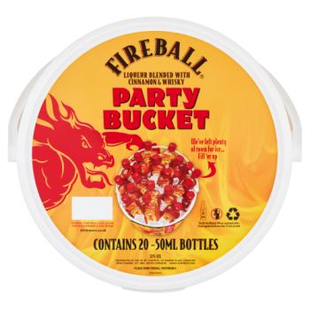 Fireball Party Bucket 20 x 50ml