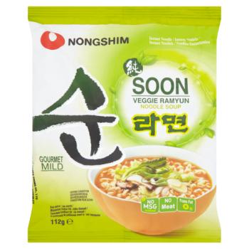 Nongshim Veggie Ramyun Noodle Soup Gourmet Mild 112g